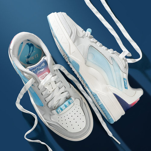 李宁板鞋男鞋2025夏季新款男惟吾lite软弹潮流透气平底低帮休闲鞋