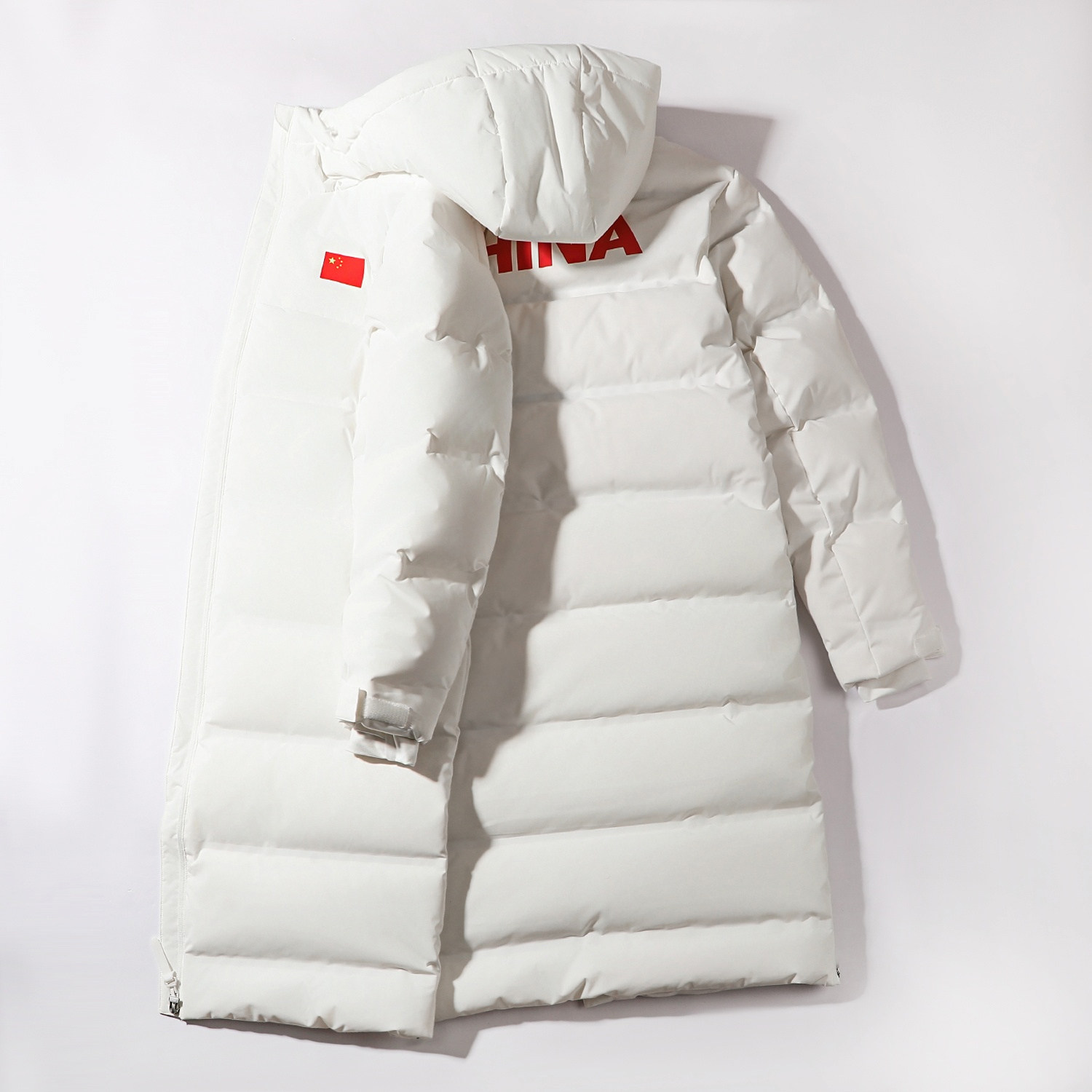 李宁长款过膝羽绒服男2025冬季新款国旗款90%鸭绒保暖连帽外套,运动服/休闲服装,运动羽绒服,淘宝优惠券,粉丝福利购,淘宝优惠卷