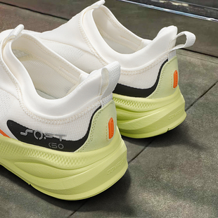 go2代一脚蹬休闲鞋 透气运动鞋 男款 新款 AGLV005 2025夏季 李宁soft