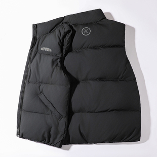 李宁羽绒马甲男2025冬季新款韦德系列鹅绒80%无袖羽绒服运动外套