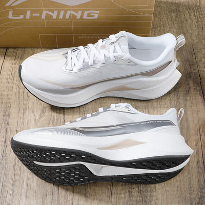 李宁赤兔9PRO跑步鞋女款2026新款䨻丝反光透气高回弹竞速训练跑鞋