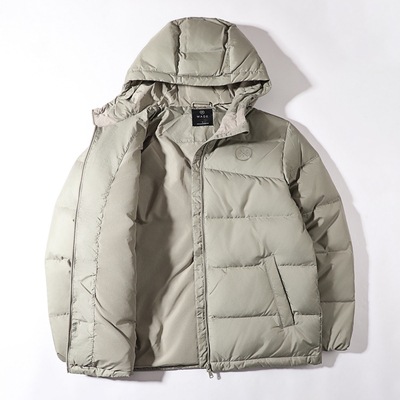 李宁短羽绒服男款2025冬季新款80%鹅绒韦德连帽保暖厚款防风外套