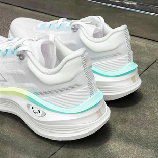 李宁越影5pro跑步鞋女款2025秋季新款轻便软弹运动鞋网面透气女鞋