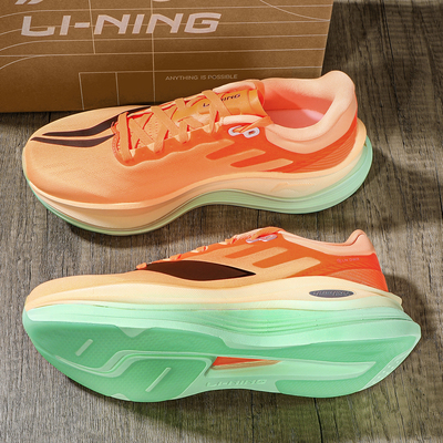 李宁秋冬款越影5PRO跑步鞋男款2025冬季新款专业跑鞋运动鞋男鞋