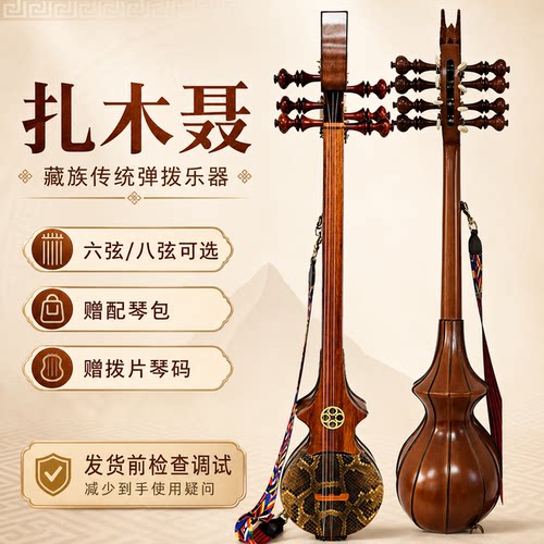 扎木念六弦八弦西藏族乐器扎念琴