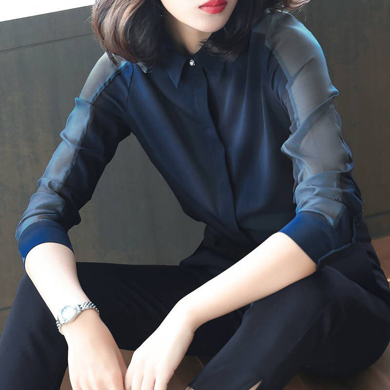 好品质 气质时尚衬衫女长袖2019春装新款春夏中长款宽松职业打底在类目 模玩/动漫/周边/cos/桌游, Cosplay服饰/道具/服务, Cosplay女装中 - 来自Buy2taobao.com提供专业的淘宝代购服务