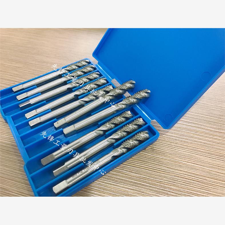 白钢机用螺旋丝锥细牙丝攻M3M4M5M6M8M10X1M12X1.25M14M16X1.5M18