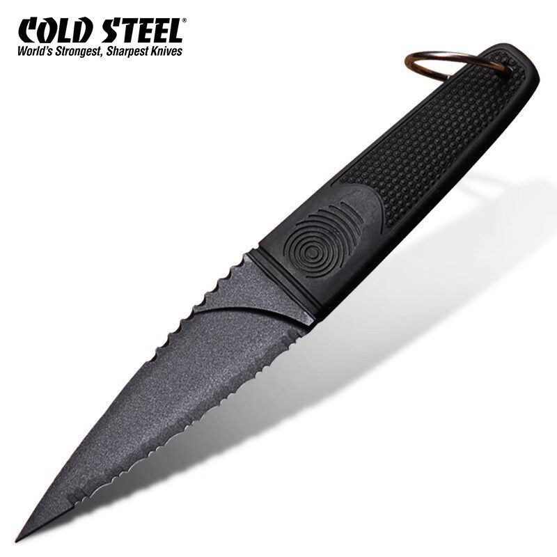 冷钢coldsteel进口塑钢塑料非金属橡胶训练小刀92fsd勇敢的心