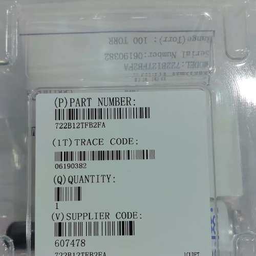722B12TFB2FA全新MKS压力传感器