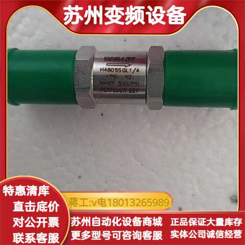 HAM-LET哈姆雷特原装单向阀，型号H480-SS-GL1