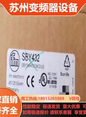 SBY432 易福门全新带单向阀的传感器 SBY34HF