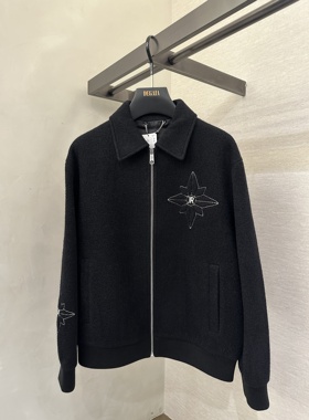 John Richmond 25秋冬新款 男士字母花卉刺绣外套JUHBAJ371165