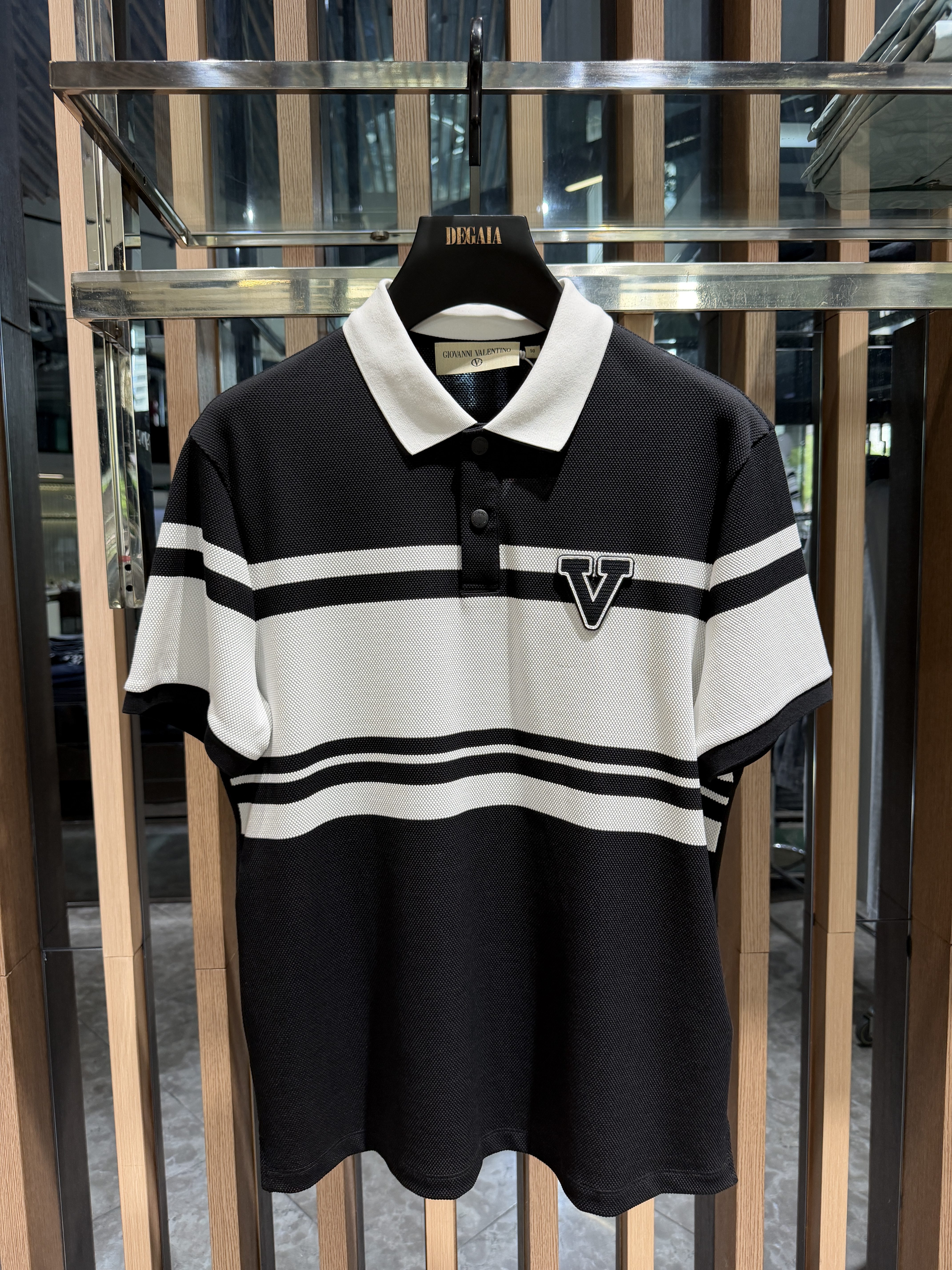 Giovanni Valentino男装26夏季新款绣标短袖Polo衫休闲VT62930002