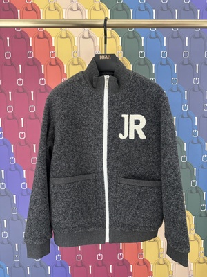 John Richmond 鼎锋秋冬推荐 男士字母刺绣立领外套 JUGBAJ366973