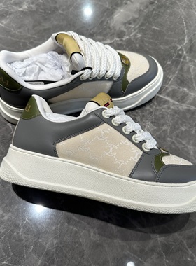 Cavalli Class 25新款 男士时尚拼色系带厚底休闲鞋 CA2FES-16B