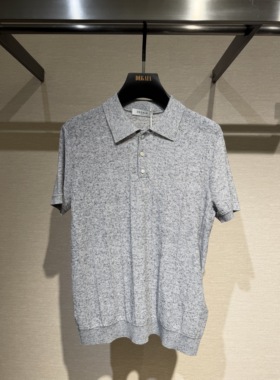 DEGAIA 26春夏新款 男士时尚百搭翻领针织短袖毛衫 DUIAAS361303