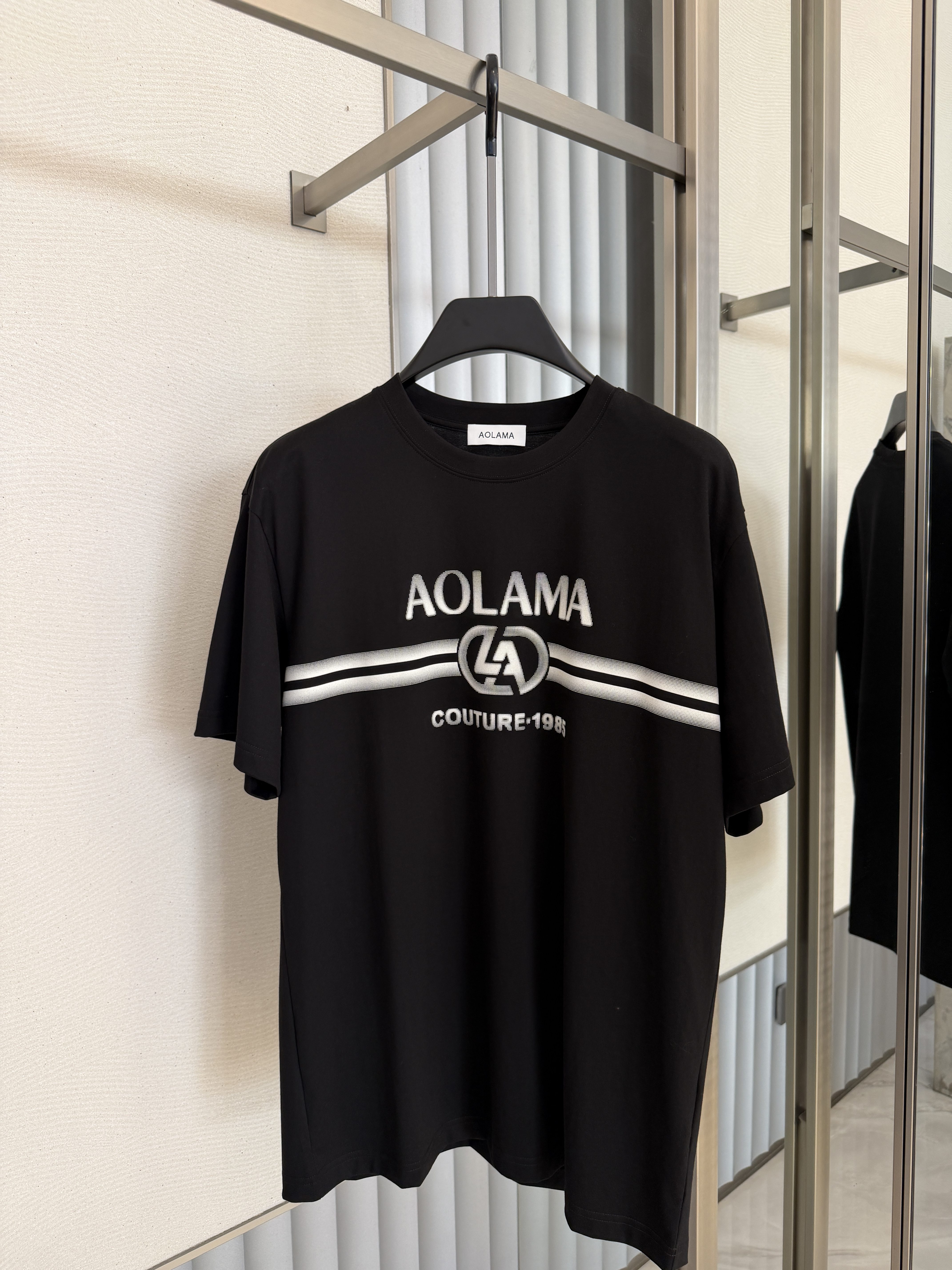 AOLAMA 鼎锋春夏推荐 男士时尚字母logo印花短袖T恤 880252183