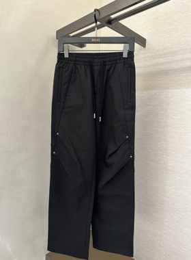 John Richmond 25秋冬新款 男士后口袋刺绣休闲裤JUHBAK370888