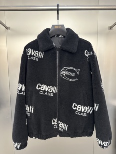 男士 鼎锋秋冬推荐 字母翻领毛料夹克CM272D4270 CLASS Cavalli