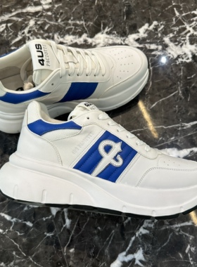 4US 25春夏新款 男士时尚字母拼色厚底球鞋休闲鞋 S230108-05