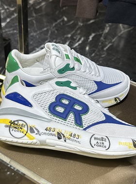 Bazz Robbins 25秋冬新款 男士字母拼色系带休闲球鞋BR001-01