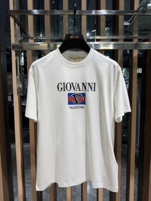 Giovanni Valentino男装26夏季新款字母印花短袖T恤VT62860160