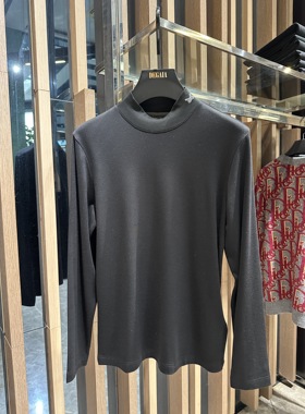 DARTIN BONAPARTO 25秋冬新款 男士半高领烫钻长袖T恤 SDB2515289