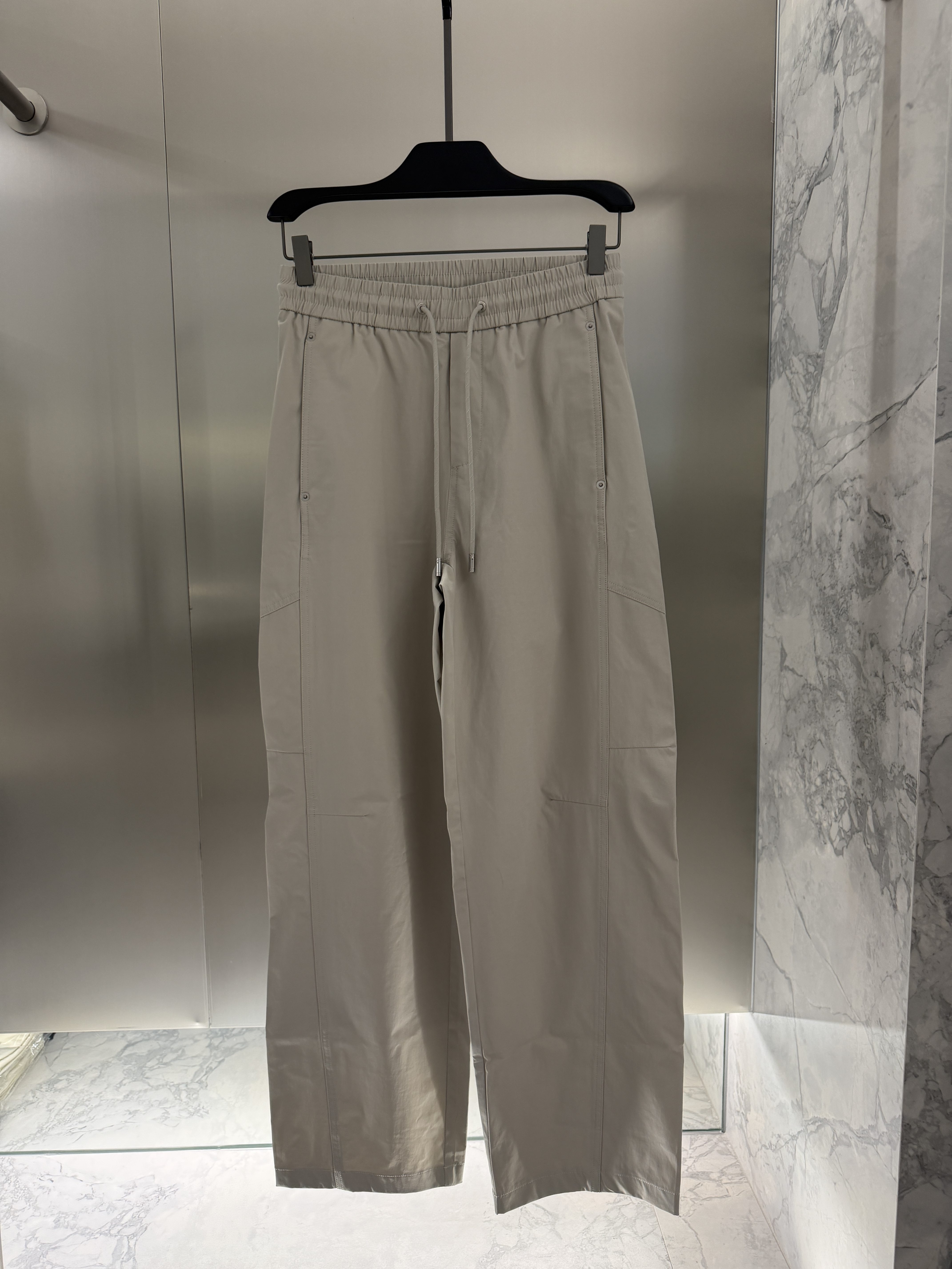 AOLAM奥拉玛男装26夏季新款纯色休闲裤宽松阔腿长裤 880661311