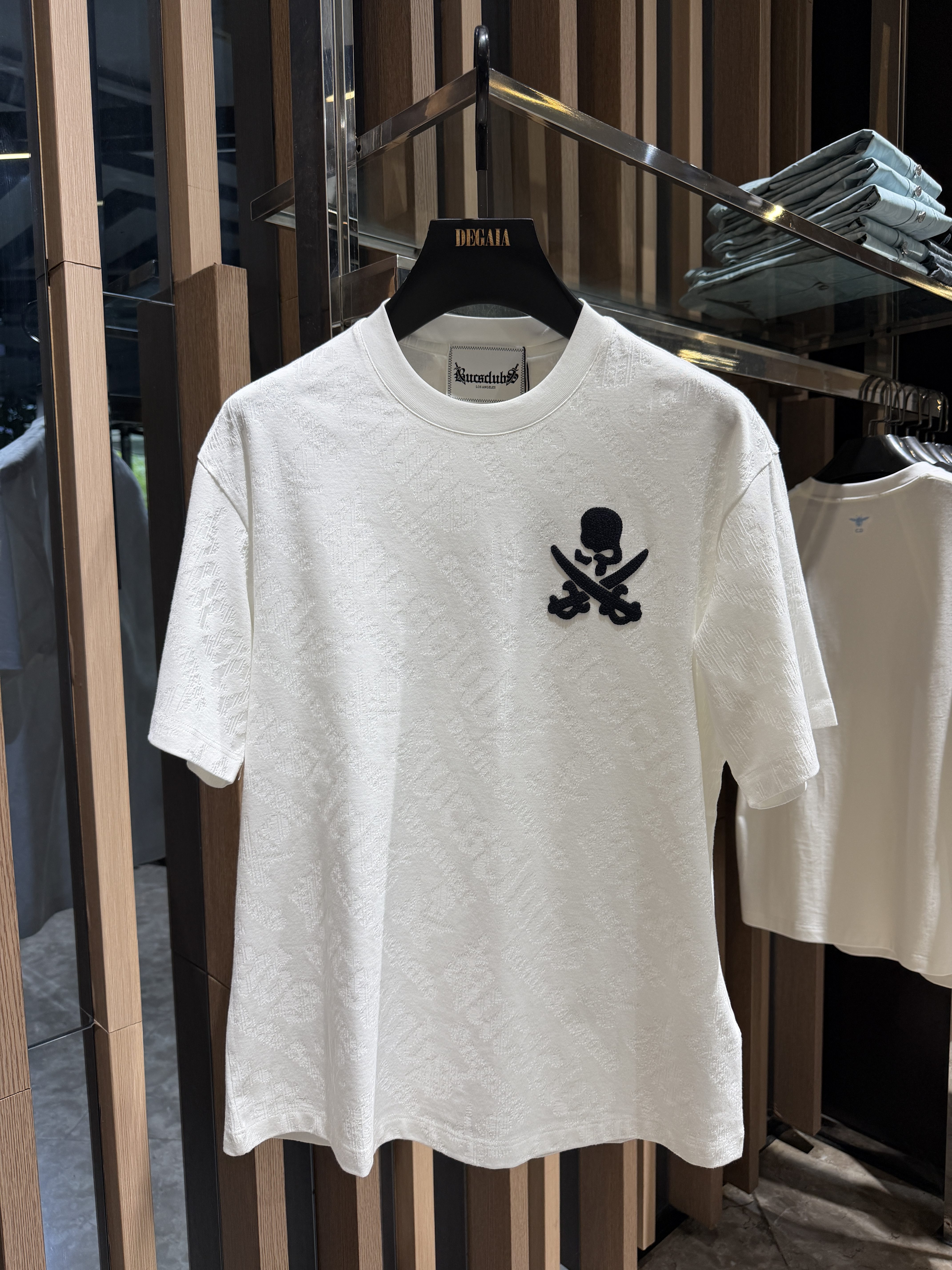 Dartin Bonaparto 26春夏新款 男士胸前骷髅花版T恤SDB2605380