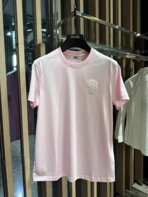 Karl Lagerfeld 26春夏新款 男士胸前刺绣短袖T恤1K1G30602099