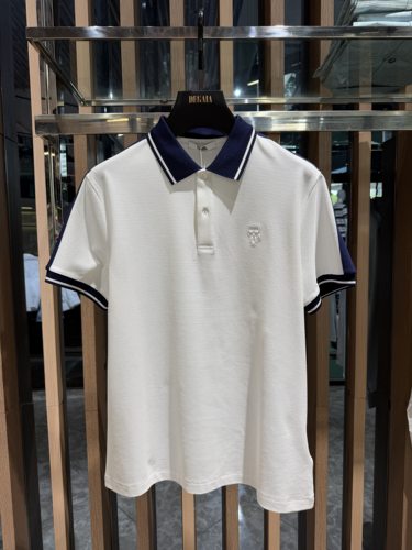 Karl Lagerfeld男装26夏季新款肩袖拼接短袖Polo衫1K1G30606077