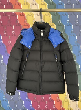 John Richmond 鼎锋秋冬推荐 男士手臂绣标羽绒服 JUFBAY108076