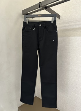 John Richmond 25秋冬新款 男士字母刺绣直筒休闲裤JUHBAK370920