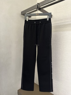 后口袋卡通字母刺绣休闲裤 男士 DUHBAK371512 25秋冬新款 DEGAIA