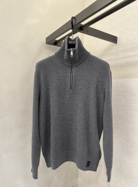 John Richmond 25秋冬新款 男士后背印花立领开衫 JUHBAS370111