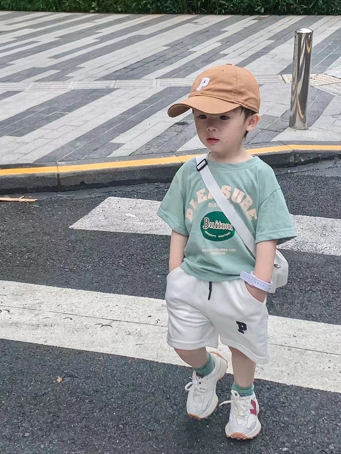 男童夏装套装2025新款洋气潮夏季