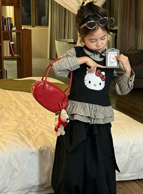 女童秋季幼儿园穿搭小女孩洋气韩