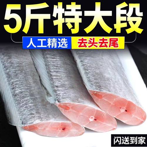 带鱼段新鲜冷冻海鲜刀鱼中段鲜活小眼海带鱼东海整箱非舟山水产