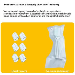 适配Panasonic松下电动牙刷头EW-DC032成人情侣通用软毛替换头