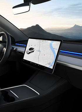适用Tesla特斯拉焕新版ModelY/3 盲区智能氛围灯BSD并线盲点辅助