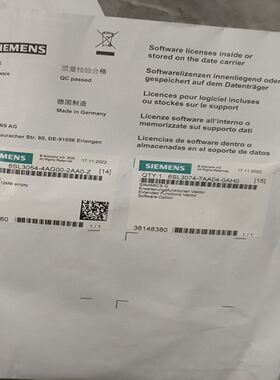 6SL3054-4AG00-2AA0-Z 3张，