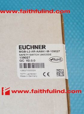 Euchner 109027 安士能安全模块 MGB-L2-AR-AA8A1-M-109027