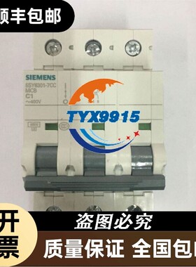 5SY6小型断路器MCB开关5SY63017CC 3P C1A 5SY6301