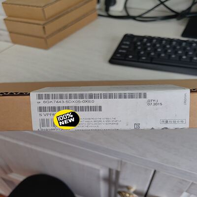 未开封6GK7443-5DX05-0XE0，实物