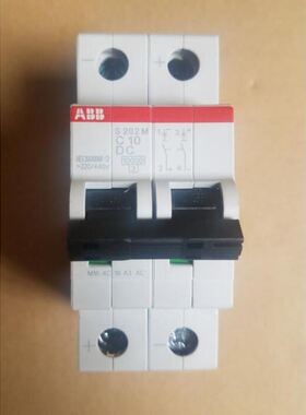 ABB直流微型断路器 S202M-C10DC 2P 10A