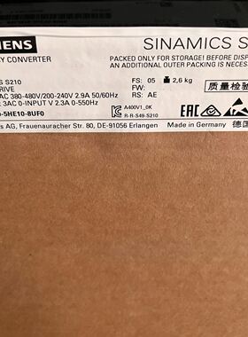 1FK2204-5AF00-1SA0 变频器