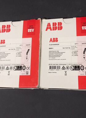 ABB安全继电器 BSR11 2TLA01004