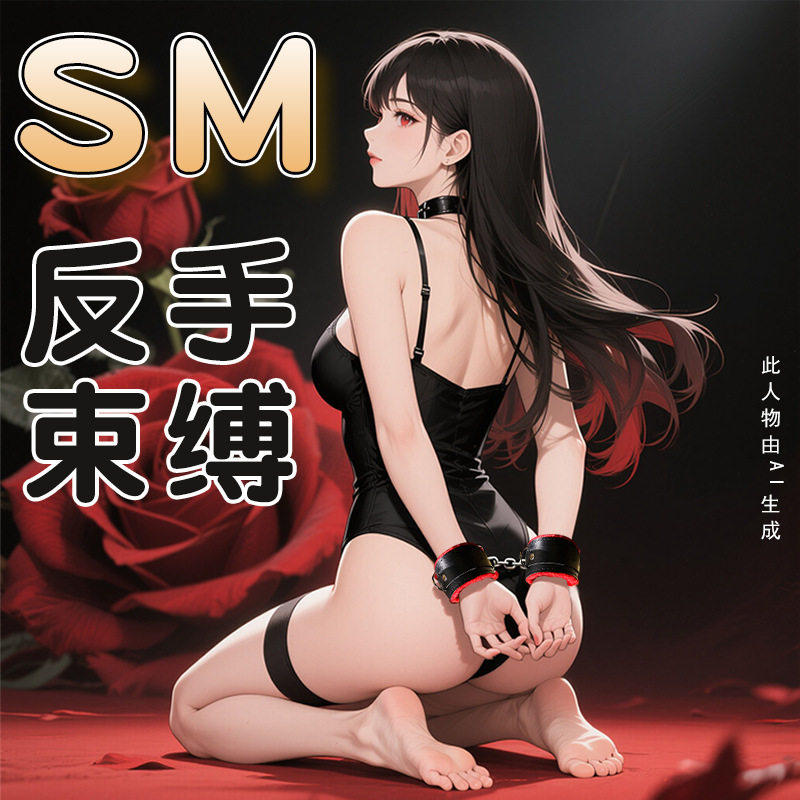 捆绑女朋友道具sm情趣反背手铐姿势分腿器夫妻大尺度用具助爱神器