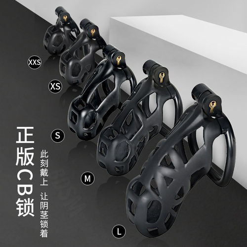 男士贞操锁缚龙器SM情趣道具男性下体调教外出惩罚虐阳CB长期佩戴
