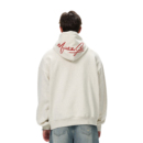 RASP花体LOGO帽子印花连帽卫衣春秋季美式高街情侣长袖男女帽衫潮